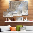 thumbnail image 3 of Lake in Winter Woods - Landscape Canvas Art Print, 3 of 4