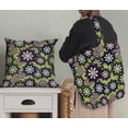 thumbnail image 5 of Soimoi Green Rayon Fabric Artistic Floral Decor Fabric Printed Yard 56 Inch Wide, 5 of 5