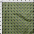 thumbnail image 3 of oneOone Viscose Chiffon Fabric Leaves & Floral Block Print Fabric BTY 42 Inch Wide, 3 of 5