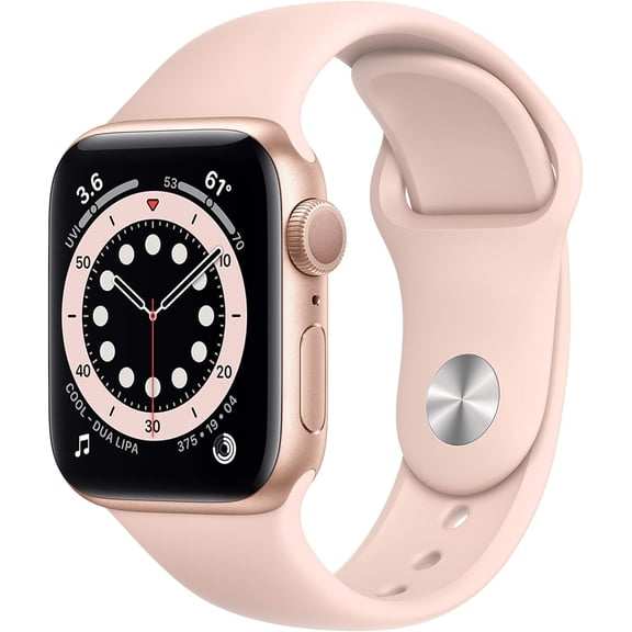 Refurbished Apple Watch Series 6 Aluminum 44mm A2292 (GPS Only, No Cellular) Gold (Grade A)