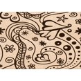 thumbnail image 1 of Ahgly Company Machine Washable Indoor Rectangle Transitional Saddle Brown Area Rugs, 2' x 4', 1 of 7