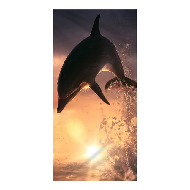 Microfiber Beach Towel 30x60 Inch, Lightweight Sandproof Beach Blanket, Quick-Dry Colorful Bath Towel, Multi-Purpose for Travel, Swimming Pool, 250g, Soft & Durable for All Seasons