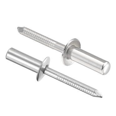 Unique Bargains 6.4mm x 20mm 304 Rivets Aveugles en Acier Inoxydable