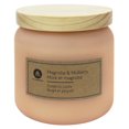 thumbnail image 1 of Hometrends 14oz Magnolia & Mulberry Scented Frosted Jar Candle, 1 of 5