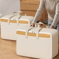 thumbnail image 3 of Organisateur de Vêtements pour Garde-Robe, Sac de Rangement de Voyage à Main, Épaissi, Anti-Cendre, Anti-Humidité, Sac de Finition pour Couvertures de Garde-Robe Domestique, Sac Mobile, Sac de Rangement, Organisateur de Sac de Rangement, 3 of 5