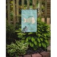 thumbnail image 2 of Carolines Treasures BB8578GF Blue Fish Welcome Garden Flag, 2 of 3