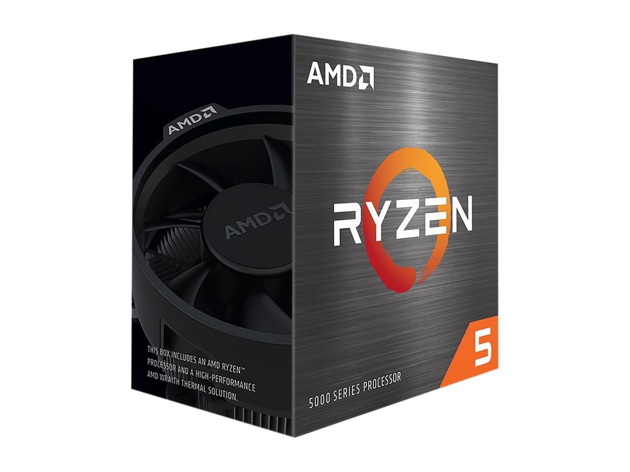 AMD Ryzen 5 5500 3.6 GHz 6-Core AM4 Processor with Wraith Stealth
