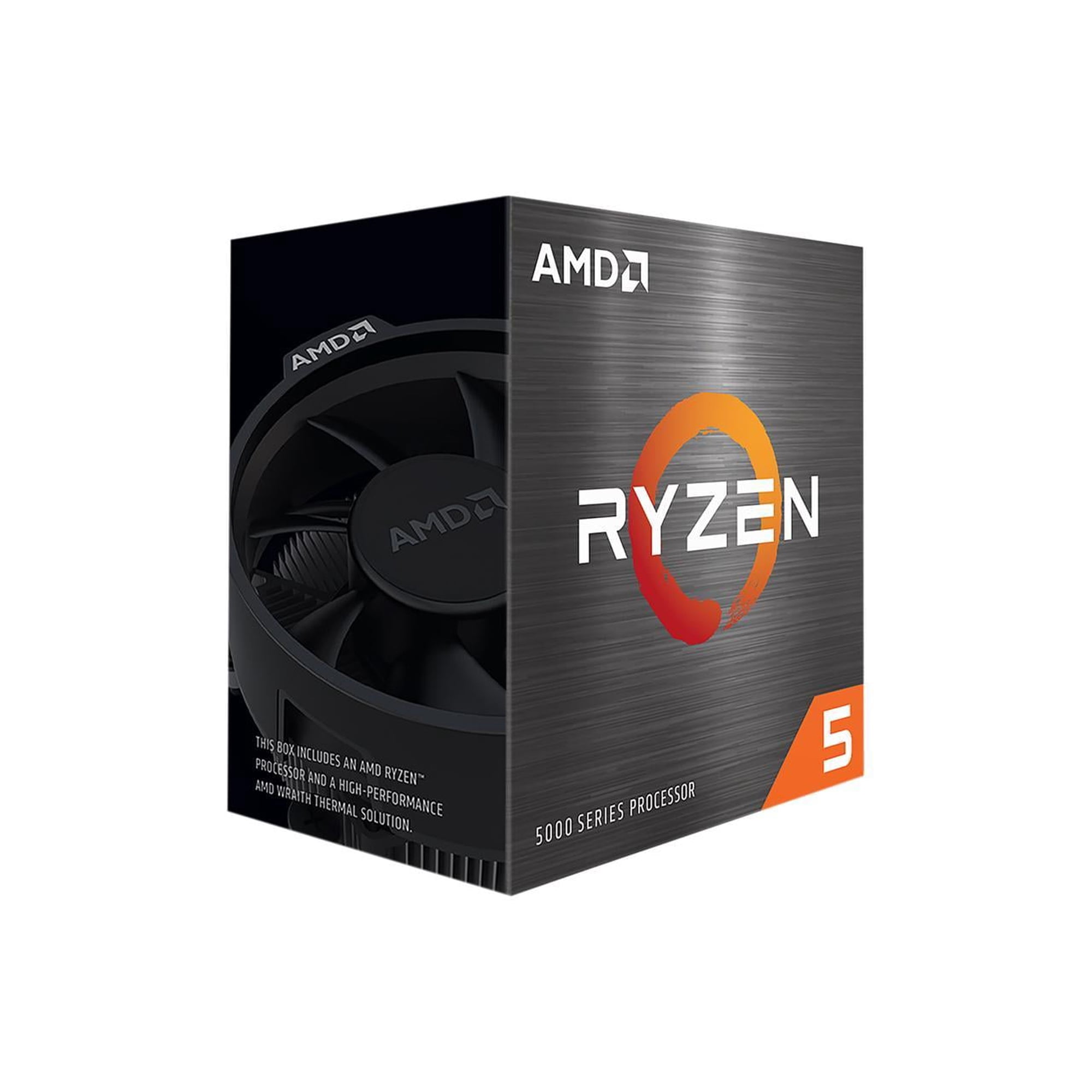 CPU AMD Ryzen 5 5500 CPU BOX AMD Ryzen 5 5500 3.6 GHz 6-Core AM4 Processor with Wraith Stealth