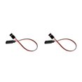 thumbnail image 2 of Wweixi Universal Model Extension Cord Wire Connectors - Premium ABS Servo Extension Cable Extension 200MM 2Set, 2 of 6