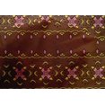 thumbnail image 4 of oneOone Cotton Silk Fabric Floral Block Printed Fabric 1 Yard 42 Inch Wide, 4 of 4