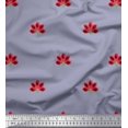 thumbnail image 1 of Soimoi Rayon Fabric Artistic Floral Print Sewing Fabric Yard 56 Inch Wide, 1 of 5