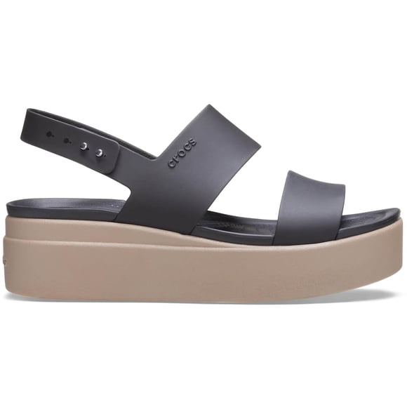 Crocs Women's Brooklyn Low Wedges Platform Sandals