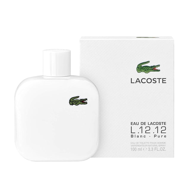Lacoste Eau De Lacoste L.12.12 Blanc By Lacoste Eau De Toilette Spray 3.3 oz (9 pack)