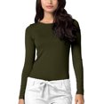 thumbnail image 1 of Adar sous-Couches pour Femmes - T-Shirt de sous-Couche à Manches Longues Confortable, 1 of 7