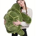 thumbnail image 1 of Big Plush Sea Turtle Stuffed Animal Soft Cuddly Tortoise Toy for Friend, Christmas, 1 of 8