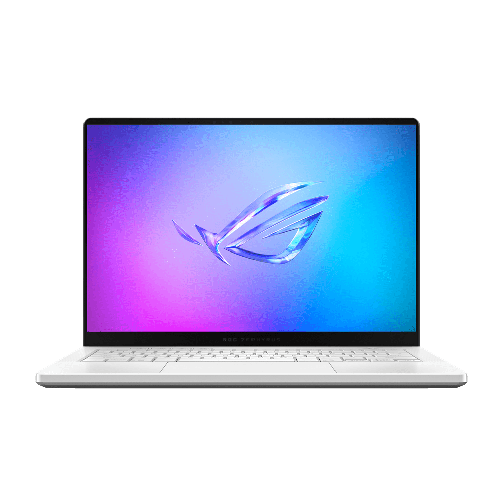 ROG Zephyrus G14 (2025) Gaming Laptop, 14” Nebula Display 3k OLED Panel, 100% DCI-P3, NVIDIA® GeForce RTX™ 5060, AMD Ryzen™ AI 9 HX 370, 16GB RAM, 1TB SSD, Wi-Fi 7, W11, Plat White, GA403WM-DS94-CA