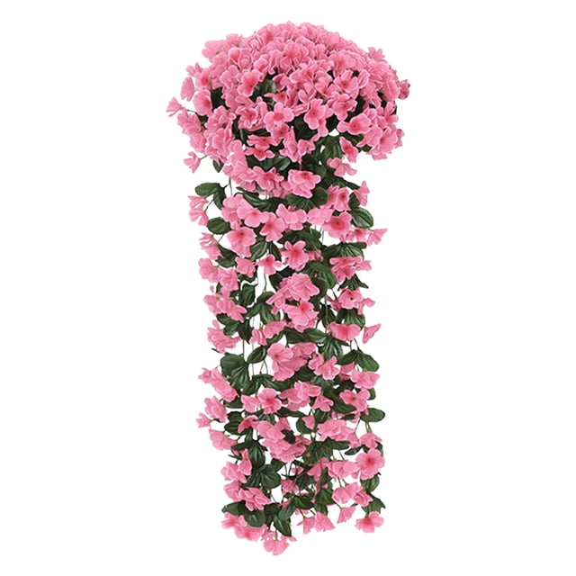 Wall Decorations for Living Room Simulated Violet Wall Hanging Wedding Home Decoration Simulated Living Room Ceiling Decoration Plastic Packaging Plants Home Decorations for Living Room