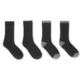 thumbnail image 1 of George Boys' Rib Crew Socks 4-Pack, 1 of 1