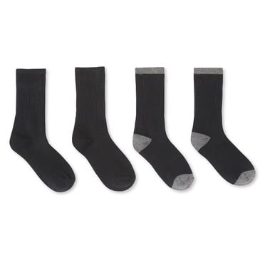 Lot de 4 paires de mi-chaussettes côtelées George pour garçons