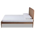 thumbnail image 4 of Baxton Studio Elston Brown Finished Wood Queen Size Platform Bed, 4 of 11