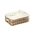 thumbnail image 1 of Piwvid Food Storage Containers with Lids, Plastic Cookie Storage Containers Airtight, Layer Stackable Food Containers Dumpling Storage Box for Kitchen Organizers and Storage, 1 of 5