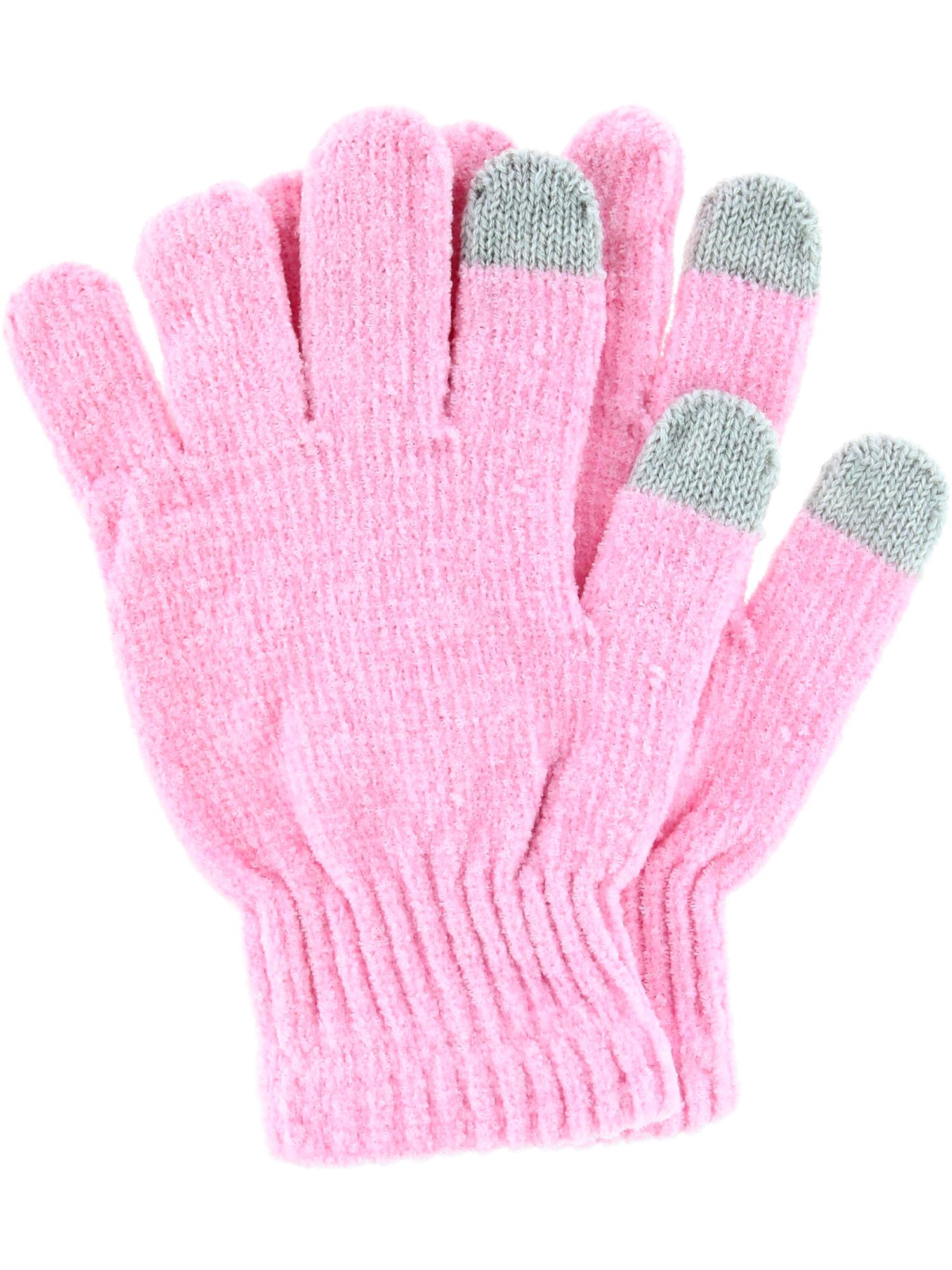 CTM®  Chenille Winter Gloves (Women's)