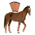 thumbnail image 1 of Enveloppes de Jambes de Cheval en Polyester pour Équitation - Styles Polyvalents et Confort Exceptionnel 4 Pcs, 1 of 6