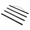 thumbnail image 4 of Keenso DIY Poster Scroll Poster Hanger, Wooden Photo Frame, Fabric For Prints For Photo, 4 of 8