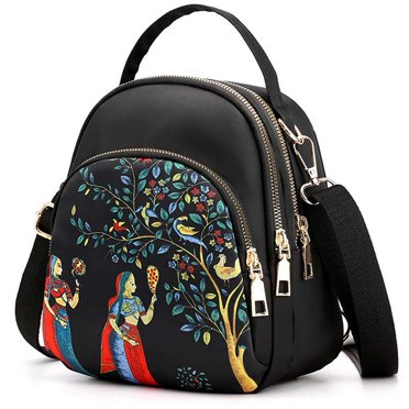 Sacs Bandoulière pour Femmes Sacs à Main d'Épaule Légers Sac à Dos Antivol Imperméable Petit Sac de Jour pour Dames