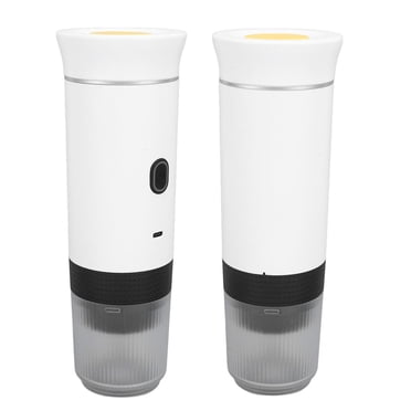 Machine à Espresso Portable, Mini Machine à Café de Voyage Rechargeable Électrique à Main Machine à Café pour Voiture Bouilloire Électrique Chauffe-Café pour Voiture pour VR, Randonnée, Bureau