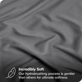 thumbnail image 2 of Bare Home 5-Pack Fitted Sheets - Premium 1800 Collection - Ultra-soft - Deep Pocket - Full, Gray, 2 of 7