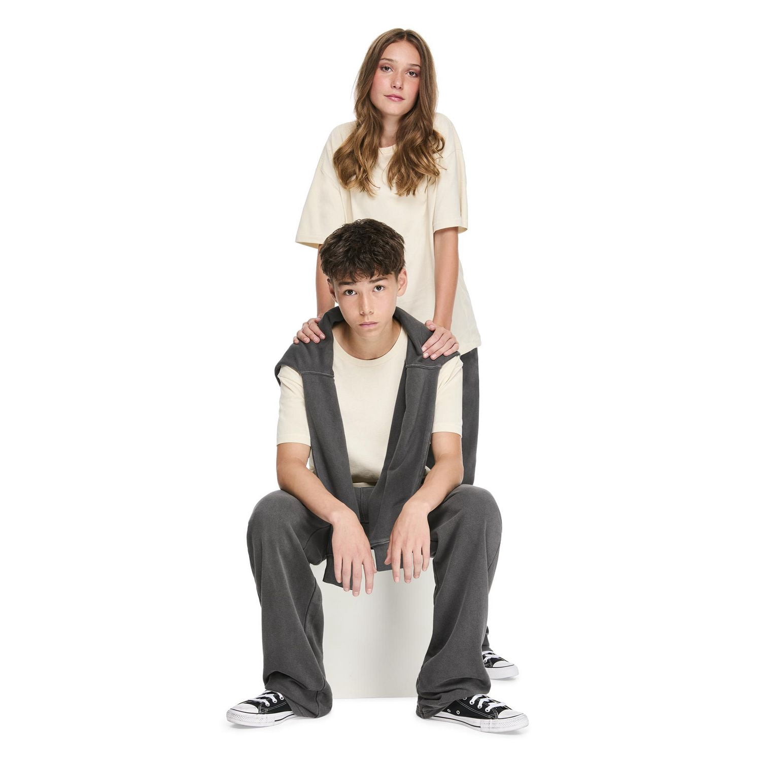 Jackson Boys' Washed Short Sleeve Crew Neck Tee