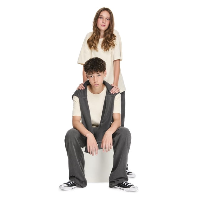 Jackson Boys' Washed Short Sleeve Crew Neck Tee
