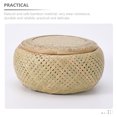 thumbnail image 2 of Woven Tea Jar with Lid Bamboo Tea Box Loose Tea Storage Basket Teaware Storage Jar, 2 of 8