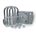 thumbnail image 3 of Dexter Marine Trailer Axle Leaf Spring Plate 81180 Fits 2-3/8 Inch Diameter Round Axles; Galvanized; Set Of 2; With Four U Bolts/Eight Lock Washers/Eight Flat Washers/Nuts, 3 of 5