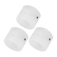 thumbnail image 1 of Electric Guitar Knob, Easy Installation Guitar Volume Knob 3Pcs With Wrench For Replacement White, 1 of 8