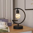 thumbnail image 2 of Battery Powered Table Lamp Modeling Lamp Creative Night Decorative Ornaments Small Table Lamp Iron Night for Home Decor, 2 of 7