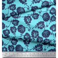 thumbnail image 3 of Soimoi Poly Georgette Fabric Artistic Floral Decor Fabric Printed Yard 52 Inch Wide, 3 of 5