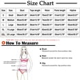 thumbnail image 3 of BEFOKA Maillot de Bain d'Été pour Femmes en Liquidation, Maillots de Bain Solides pour Femmes, Maillots de Bain Bandage, Maillots de Bain Col Rond Sans Noir, 3 of 5