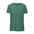 thumbnail image 3 of Cameland Hauts Grande Taille pour Femmes Hauts Amples Couleur Unie Col Rond Blouse à Enfiler Mode Durable Manches Courtes, 3 of 3