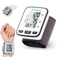 thumbnail image 1 of IMGadgets Blood Pressure Monitor (Wrist) | Large HD Backlit Display for Home and Travel | Digital Wrist BP Monitor with WHO Indicator | Irregular Heartbeat Detection | Portable Accurate BPM, 1 of 9