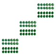thumbnail image 4 of relayinert 24pcs/set Wide Application Wedding Party Home Decor Durable And Reliable green 3Set, 4 of 6