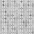 thumbnail image 1 of Ahgly Tapis d'Intérieur Lavable en Machine Carré Transitionnel Gris Platine, 7 Pieds Carré, 1 of 7