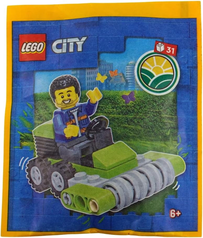 LEGO City: City Worker with Lawn Mower