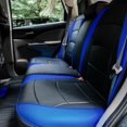 thumbnail image 1 of Ultra Comfort High Grade Leather Seat Covers For Car Truck SUV Van - Rear Set, 1 of 2