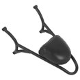 thumbnail image 3 of Backrest Rack, Bar Backrest, Practical Ergonomic Easy Installation Steel Passenger Rear Seats For Motorcycle Motorbike Black,, 3 of 8