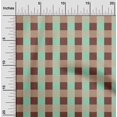 thumbnail image 1 of oneOone Cotton Poplin Mint Green Fabric Gingham Check Sewing Craft Projects Fabric Prints By Yard 42 Inch Wide, 1 of 4