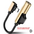 thumbnail image 1 of Adaptateur de Charge Répartiteur Audio pour Écouteurs Type-C vers Prise Auxiliaire 3,5 mm Rose Doré N4 C0W9, 1 of 9
