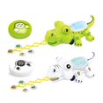 thumbnail image 2 of Interactive Robo Crocodile Toy, 2.4G Wireless Remote Control Crocodile Toy with LED Lights, Sound, Walking Function, Tongue Shooting - 5688-8, 2 of 5