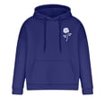 thumbnail image 4 of QIPOPIQ Men's Fleece Graphic Hoodie Clearance, 4 of 6